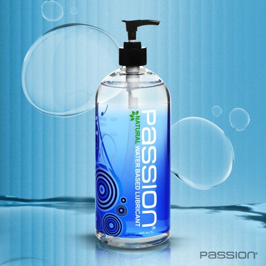 Passion Natural Water-Based Lubricant (2oz, 4oz, 8oz, 10oz, 16oz, 34oz) - Image 13
