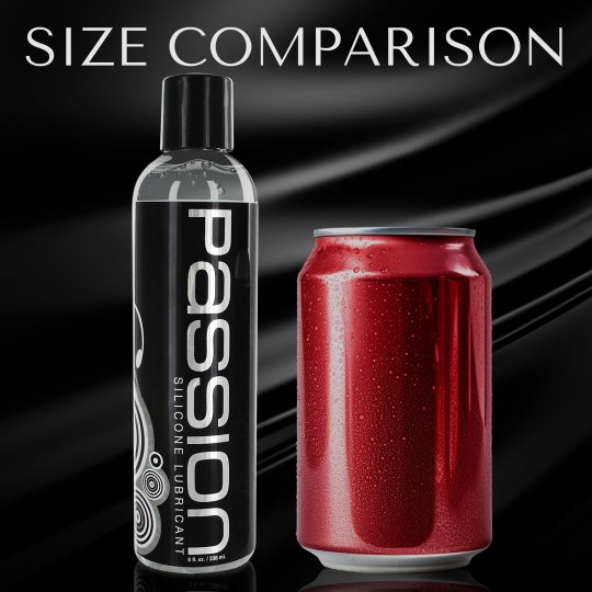 Passion Premium Silicone Lubricant - 2 oz, 4oz, 8oz - Image 12