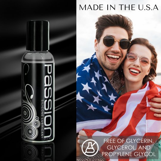 Passion Premium Silicone Lubricant - 2 oz, 4oz, 8oz - Image 8