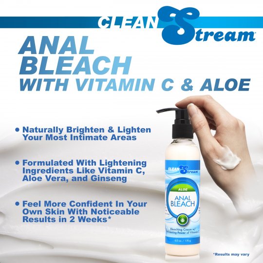 Anal Bleach with Vitamin C and Aloe- 6 oz (Subscription) - Image 4