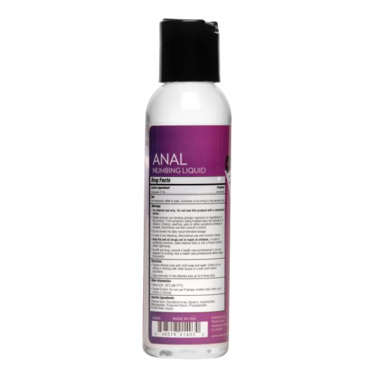 Power Glide Anal Numbing Personal Lubricant- 4 oz (Subscription) - Image 2