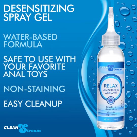 Relax Desensitizing Lubricant With Nozzle Tip - 4 oz. & 8 oz - Image 6