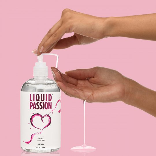 Liquid Passion Natural Lubricant - 8oz & 16oz - Image 6
