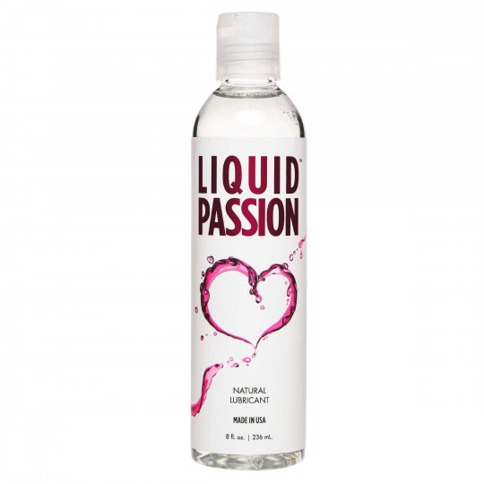 Liquid Passion Natural Lubricant - 8oz & 16oz