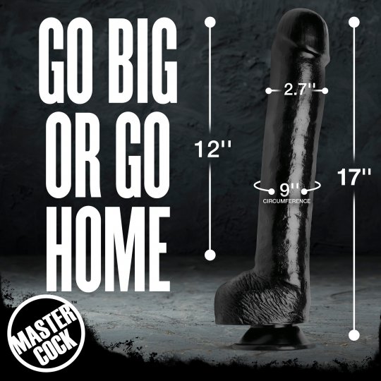 The Black Destroyer Huge 17 Inch Dildo - Image 3