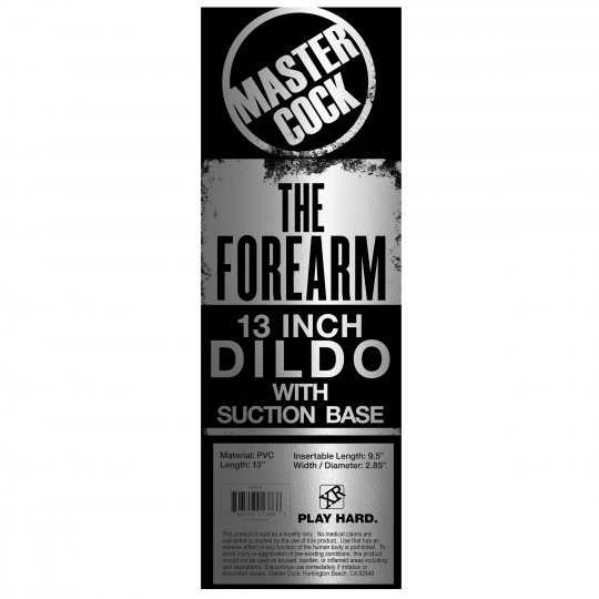 The Forearm 13 Inch Dildo with Suction Cup - Image 2