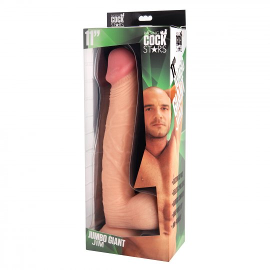 Raging Cockstars Jumbo Giant Jim 11 Inch Realistic Dildo - Image 2