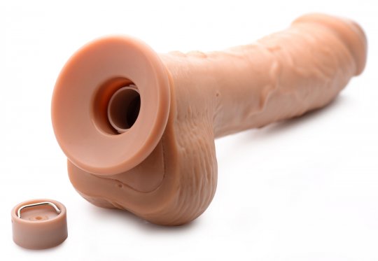 8.5 Inch Vibrating Squirting Dildo with Remote Control - Medium - Image 3