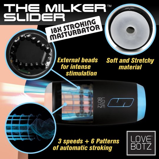 The Milker Slider 18X Stroking Masturbator - Image 5
