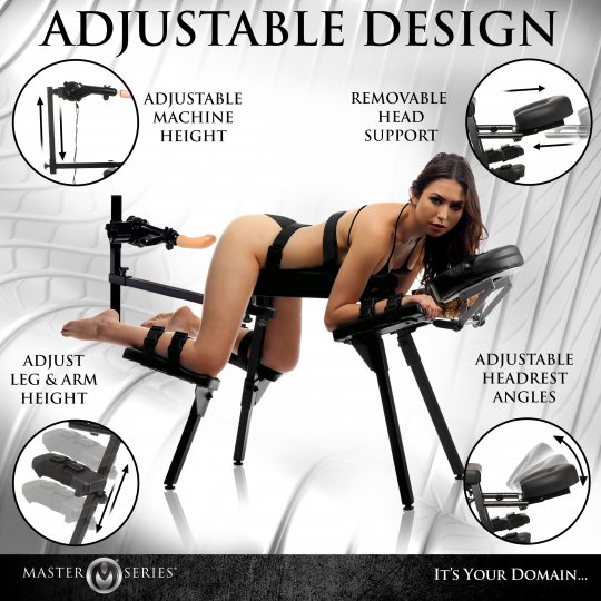 Obedience Chair with Sex Machine - Image 5
