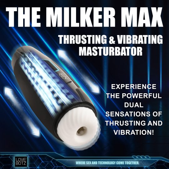 The Milker Max Thrusting and Vibrating Masturbator - Image 9