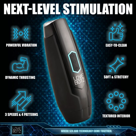 The Milker Max Thrusting and Vibrating Masturbator - Image 6