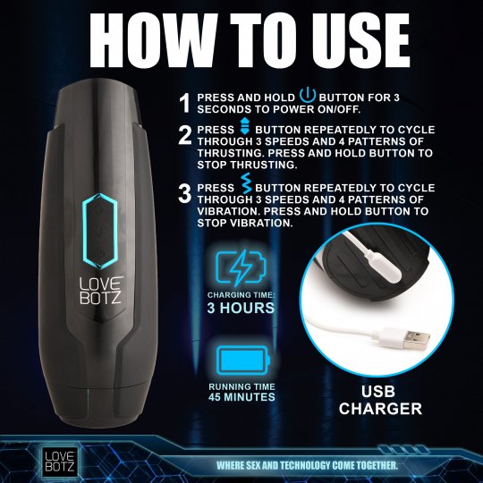 The Milker Max Thrusting and Vibrating Masturbator - Image 3