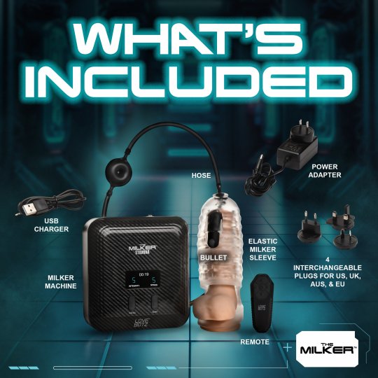The Milker Stamina with Automatic Stroking, Suction and Vibration - Image 3