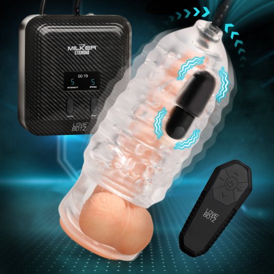 The Milker Stamina with Automatic Stroking, Suction and Vibration - Image 12