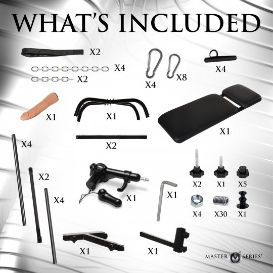 Throne Deluxe Adjustable Sling with Sex Machine - Image 4