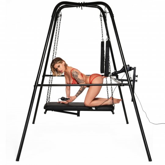 Throne Deluxe Adjustable Sling with Sex Machine - Image 3