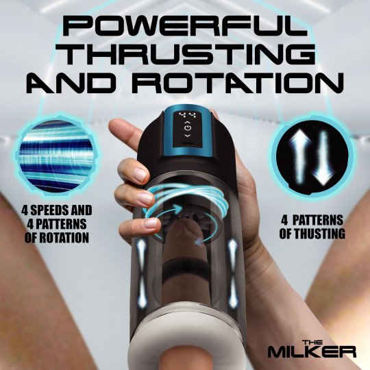 The Milker Roto-Stroke Thrusting and Rotating Masturbator - Image 5
