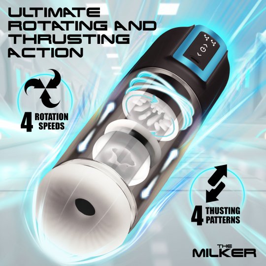 The Milker Roto-Stroke Thrusting and Rotating Masturbator - Image 4