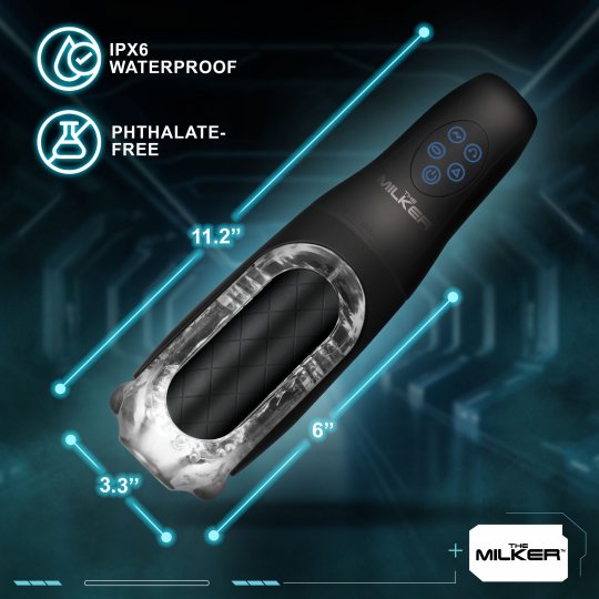 Pleasure Grip Sucking & Vibrating Masturbator - Image 5
