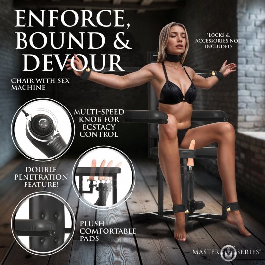 Enforcer Chair with Sex Machine - Image 8