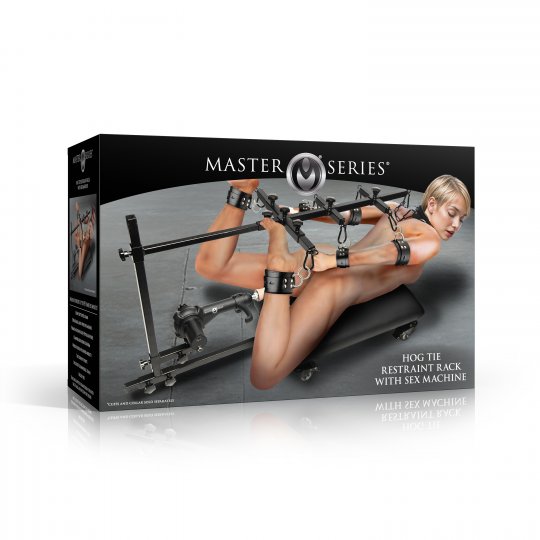 Hog Tie Restraint Rack with Sex Machine - Image 2