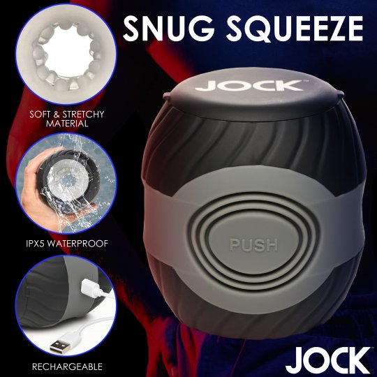 10X Vibrating & Squeezing Masturbator - Image 4
