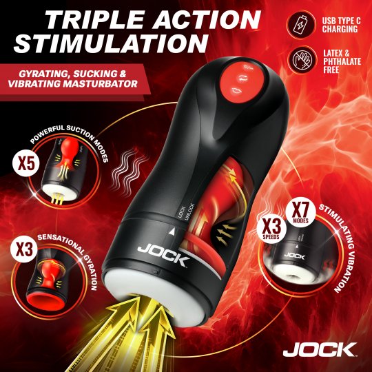 Gyroblast Gyrating, Sucking, & Vibrating Masturbator - Image 6