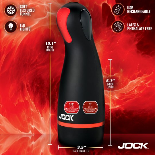 Blaze Vibrating, Sucking, and Warming Masturbator - Image 4