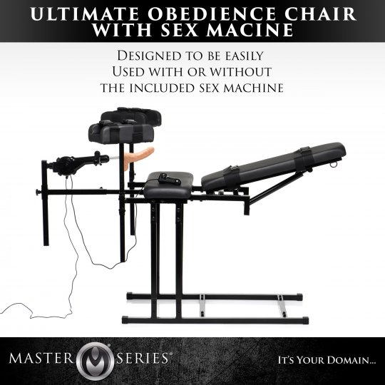 Ultimate Obedience Chair with Sex Machine - Image 8