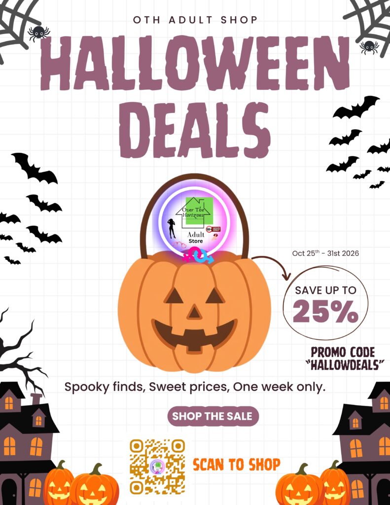 OTH Members Downloadable Flyers - OTH Adult Shop "Halloween Sale" - PDF 2026